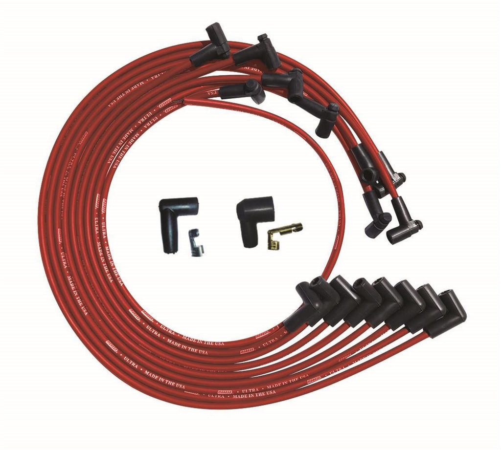 MOROSO 52028 - Ultra Plug Wire Set SBC Under V/C Red image