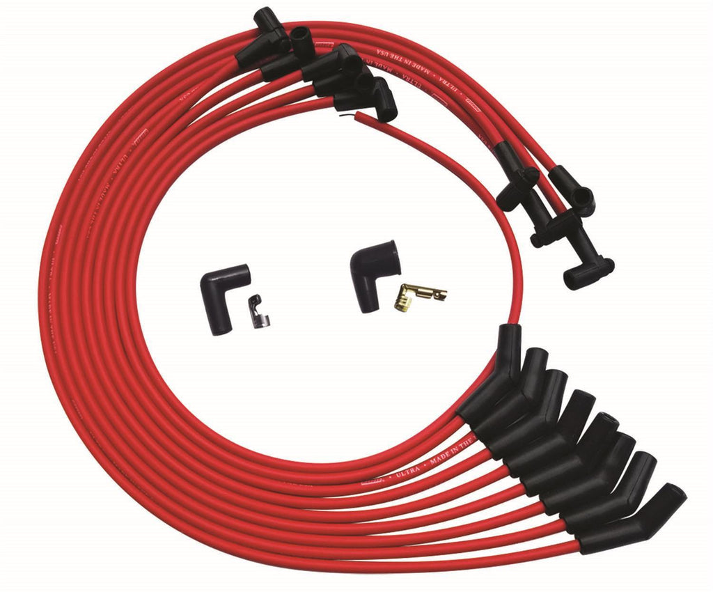 MOROSO 52030 - Ultra Plug Wire Set SBC Under V/C Red image