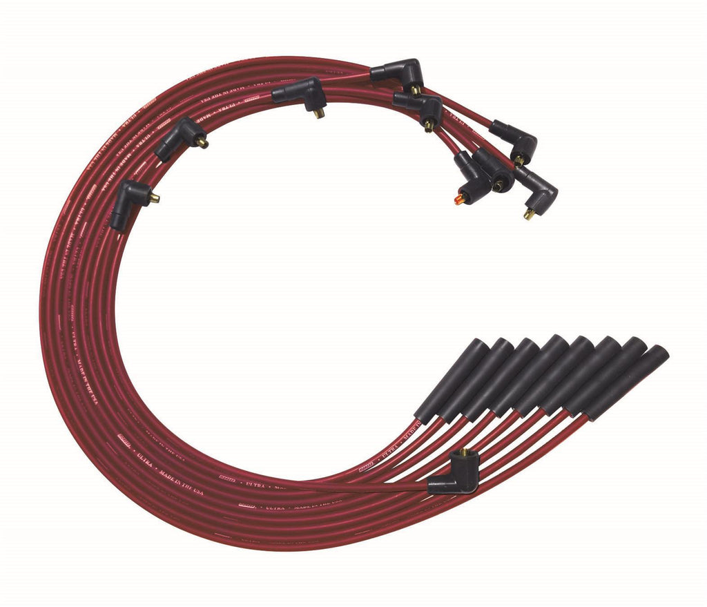 MOROSO 52061 - Ultra Plug Wire Set BBM 361-440 Red image