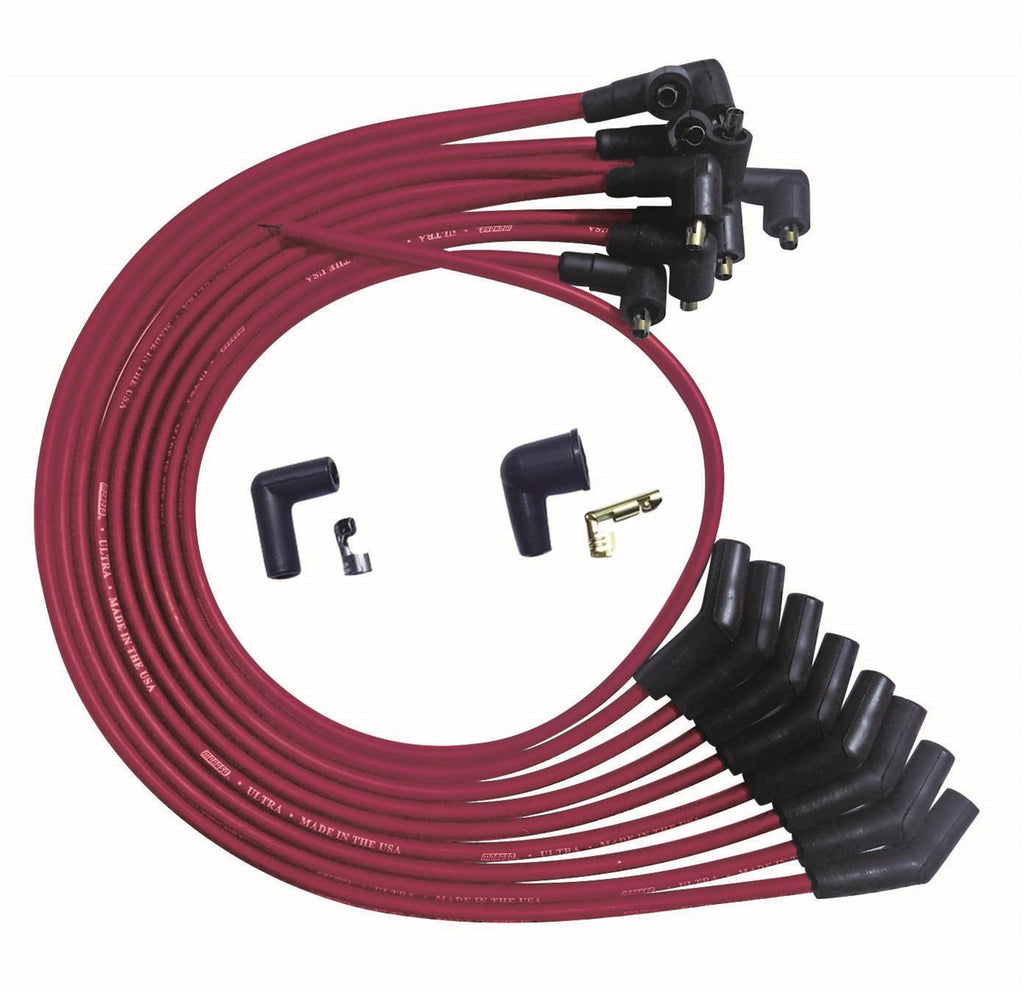 MOROSO 52073 - Ultra Plug Wire Set SBF 351W Red image