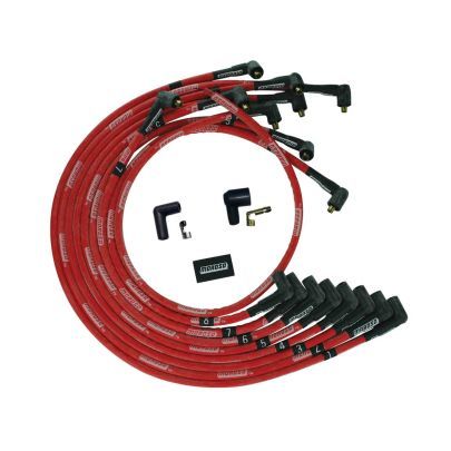 MOROSO 52544 - Ultra Plug Wire Set BBC Under V/C Red image