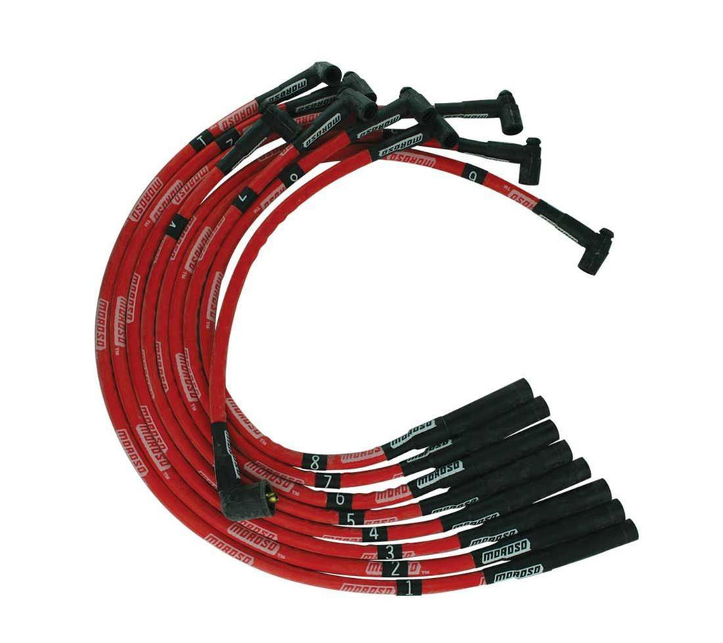 MOROSO 52555 - Ultra Plug Wire Set SBM 273-360 Red image