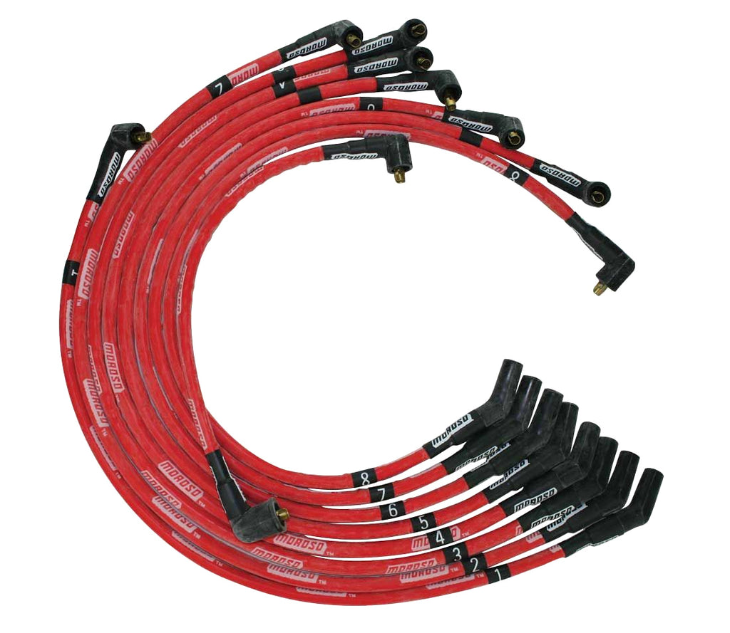 MOROSO 52575 - Ultra Plug Wire Set BBF Red image