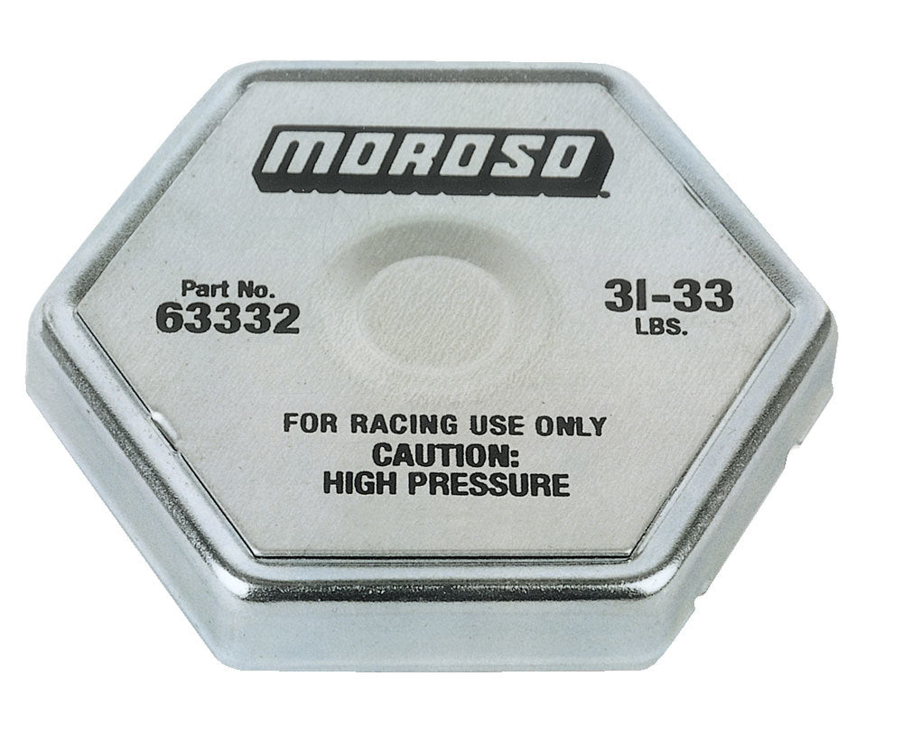 MOROSO 63332 - Radiator Cap 31-33 psi Hexagon image