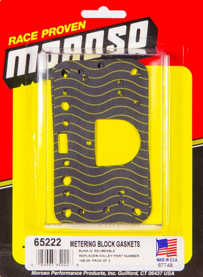 MOROSO 65222 - Neoprene Holley Gaskets  image