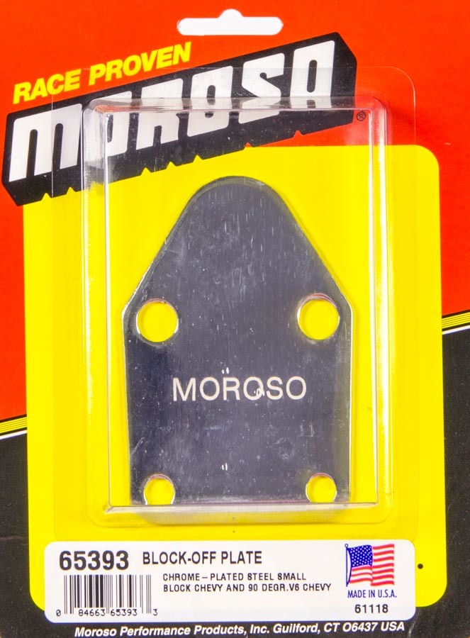 MOROSO 65393 - SB Chevy F.P. Block-Off  image