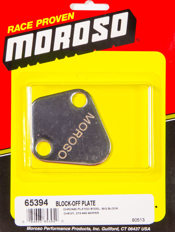 MOROSO 65394 - Bb Chevy F.P. Block-Off  image