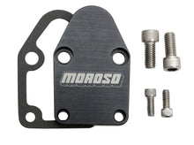 Load image into Gallery viewer, MOROSO 65395 - Fuel Pump Plate - Billet SBC image