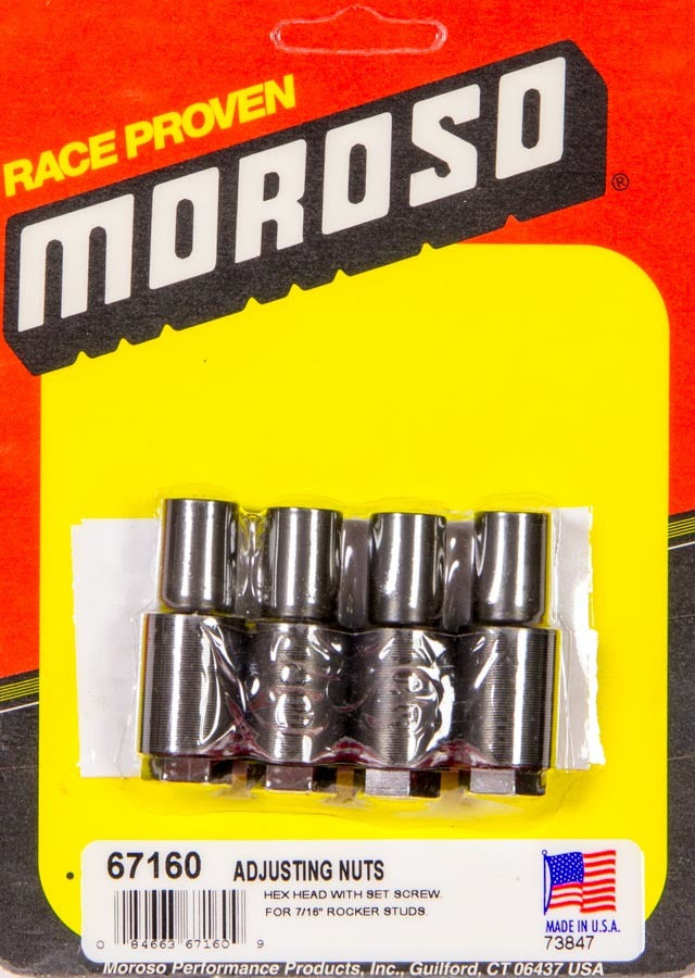 MOROSO 67160 - 7/16in. Rckr Studs Adj. Nut (4 Pack) image