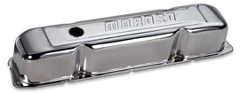 MOROSO 68181 - Chrome B/E Valve Covers BBM Tall w/Baffle image