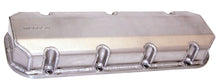 Load image into Gallery viewer, MOROSO 68345 - BBC Billet Rail Valve Covers w/3/8in Inserts image