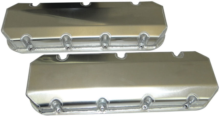 MOROSO 68353 - BBC Billet Rail Valve Cover Set wo/Logo image