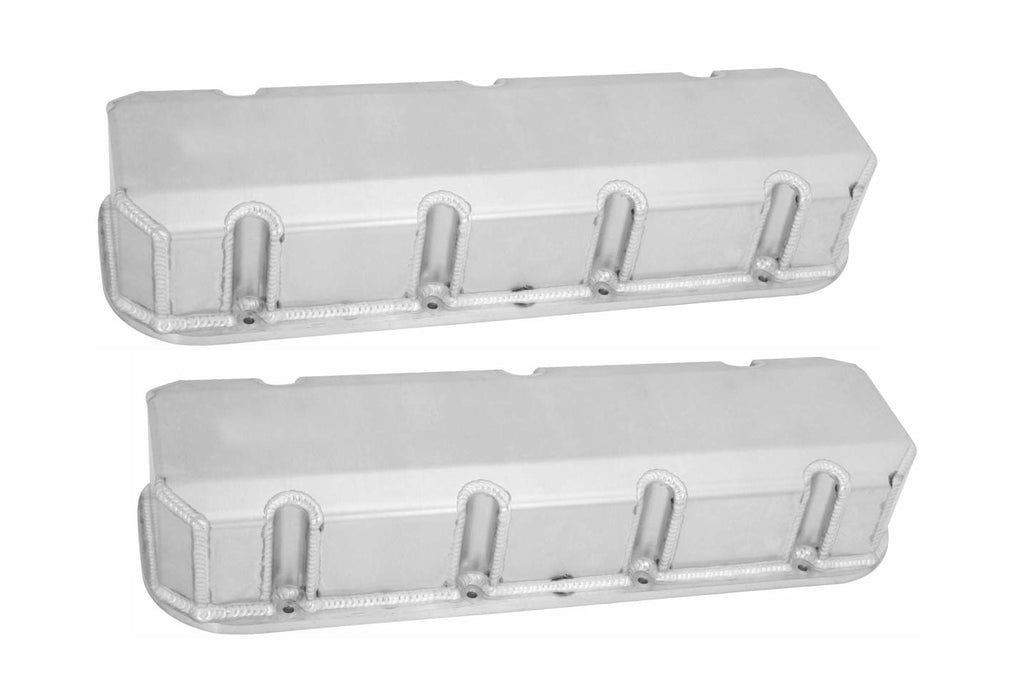 MOROSO 68482 - BBC Billet Rail Valve Cover Set - Tall wo/Logo image