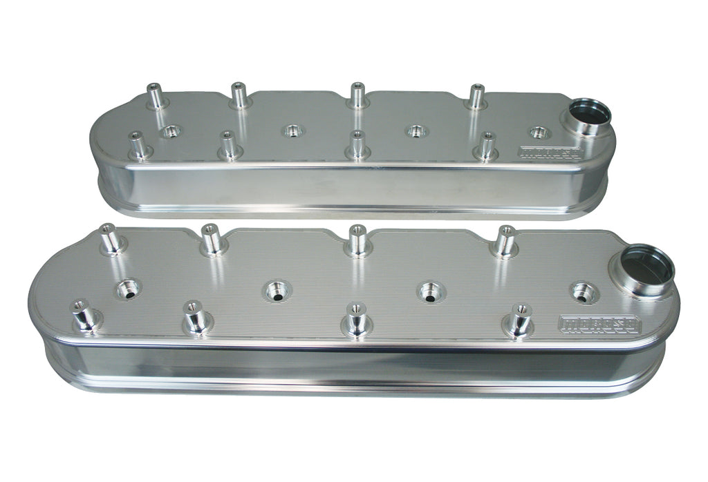 MOROSO 68493 - GM LS Billet Alm Valve Cover Set 2.5in Tall image