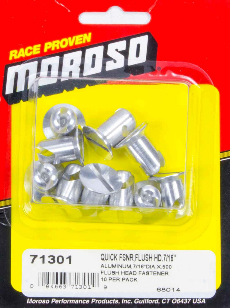 MOROSO 71301 - Alum. Quick Fasteners- Flush Head-7/16in x .5in image