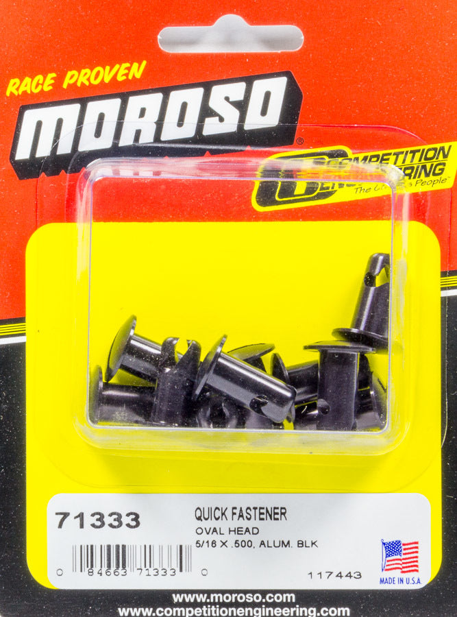 MOROSO 71333 - Oval Head Quick Fastener 5/16 x .500 image
