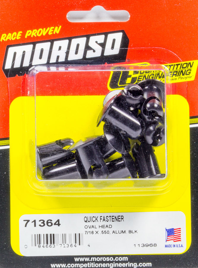 MOROSO 71364 - Oval Head Quick Fastener 7/16 x .550 image