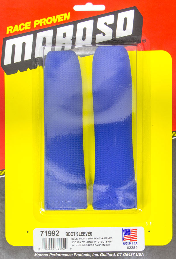 MOROSO 71992 - Hi-Temp Boot Sleeves - Blue (Pair) image