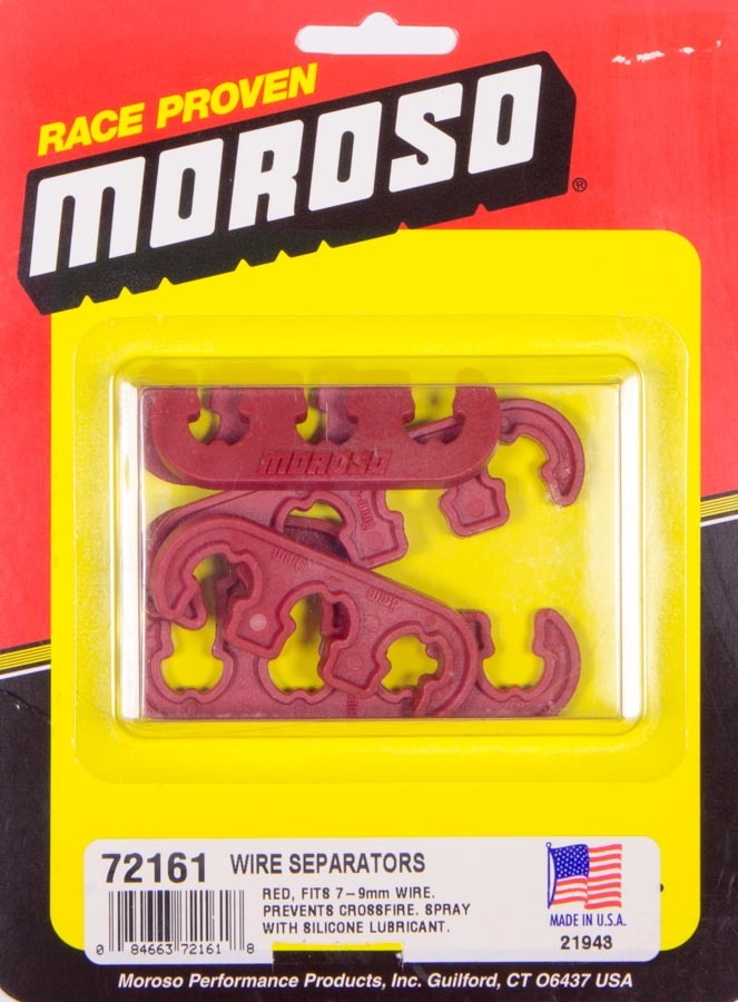 MOROSO 72161 - Red Spark Plug Wire Separator image