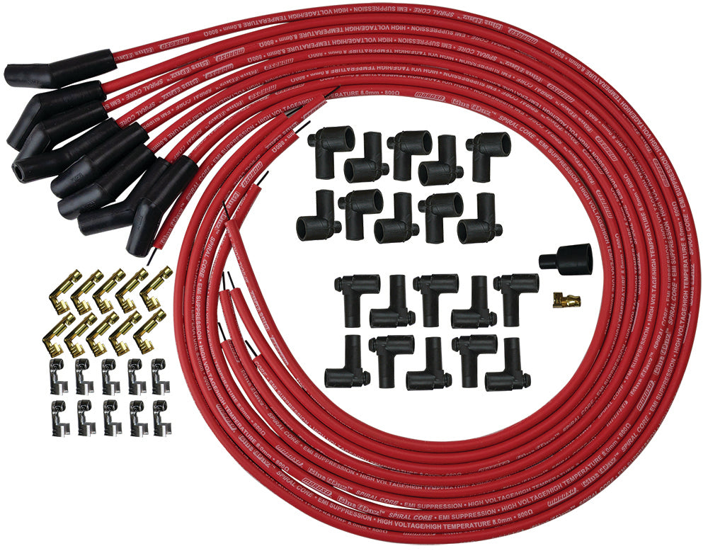 MOROSO 73214 - Blue Max Ignition Wire Set - Red image