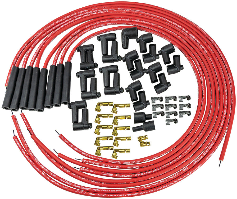 MOROSO 73218 - Blue Max Ignition Wire Set - Red image