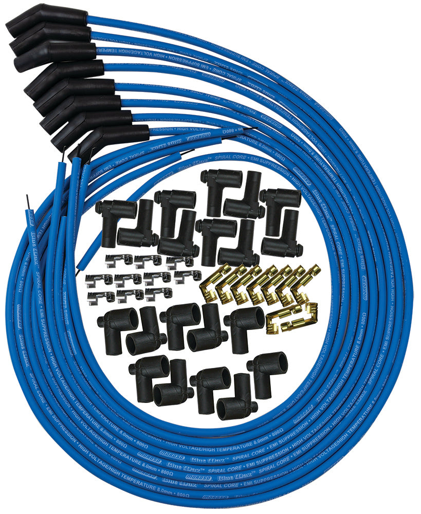 MOROSO 73220 - Blue Max Ignition Wire Set - Blue image