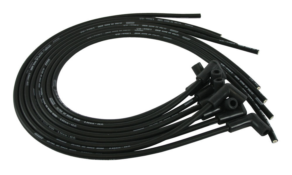 MOROSO 73814 - Ultra 40 Plug Wire Set - Black image