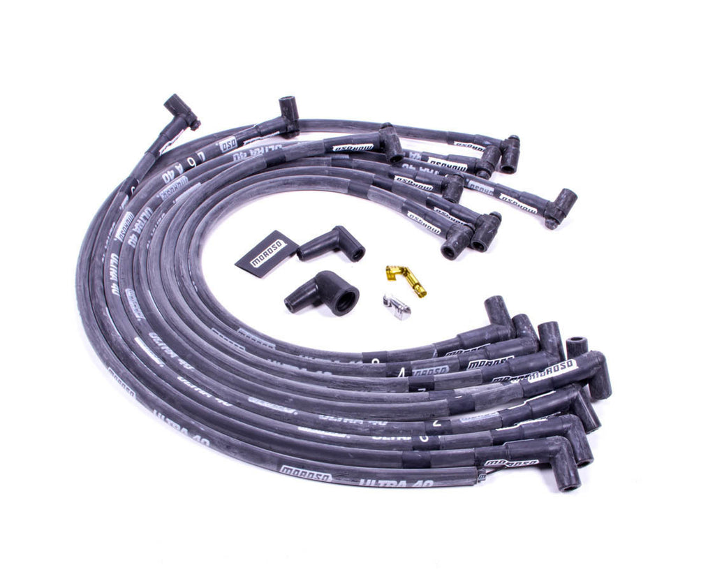 MOROSO 73817 - Ultra 40 Plug Wire Set - Black image