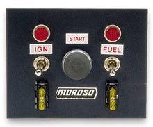 Load image into Gallery viewer, MOROSO 74130 - Toggle Switch Panel 4in x 5in - Black Finish image