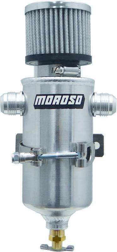 MOROSO 85469 - Breather Tank- Dry Sump w/Two 12an Male image
