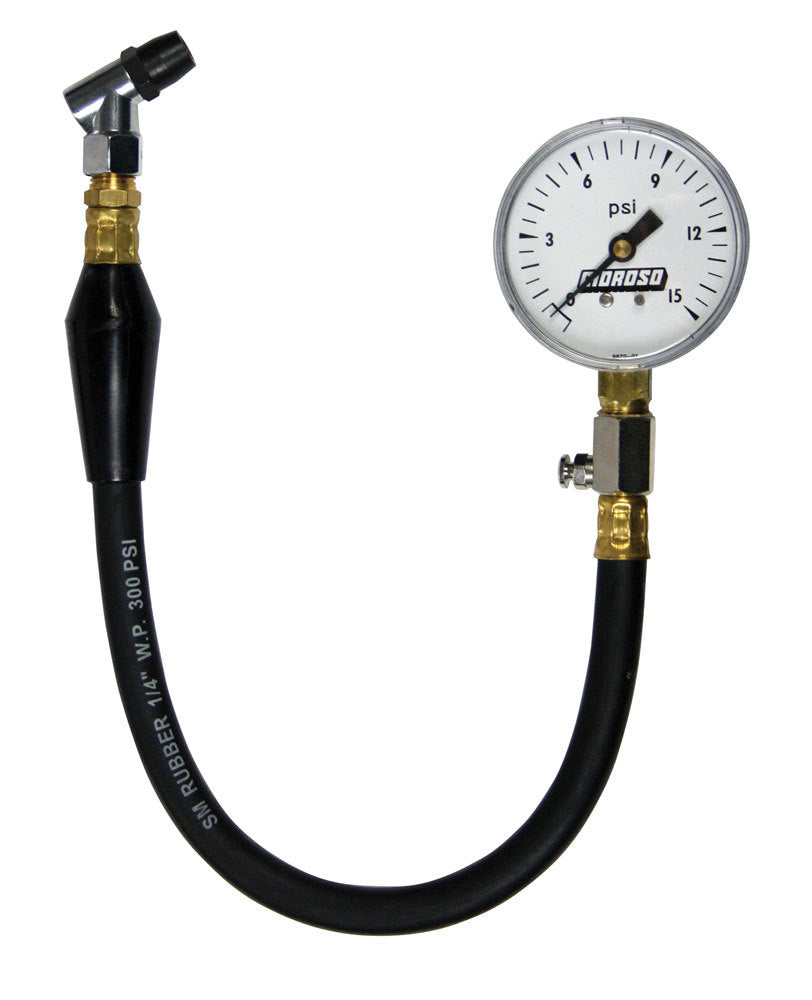 MOROSO 89550 - 0-15 Tire Pressure Gauge  image