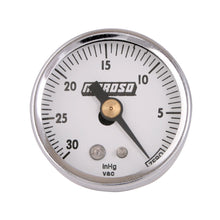 Load image into Gallery viewer, MOROSO 89610 - 1-1/2 Vacuum Gauge - 0-30HG image