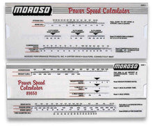 Load image into Gallery viewer, MOROSO 89650 - Power/Speed Calculator  image