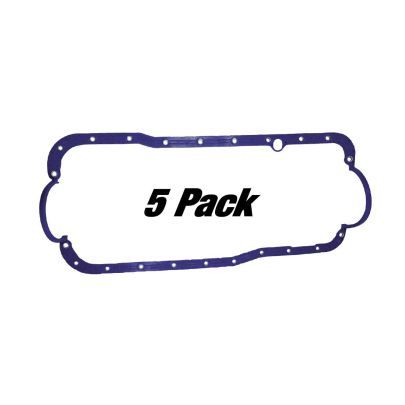 MOROSO 93181 - SBF 351W 1-Piece Oil Pan Gaskets (5pk) image