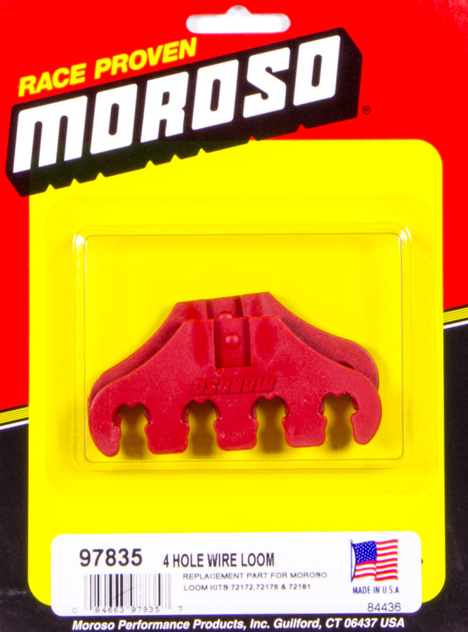 MOROSO 97835 - Red 4-Hole Wire Loom  image