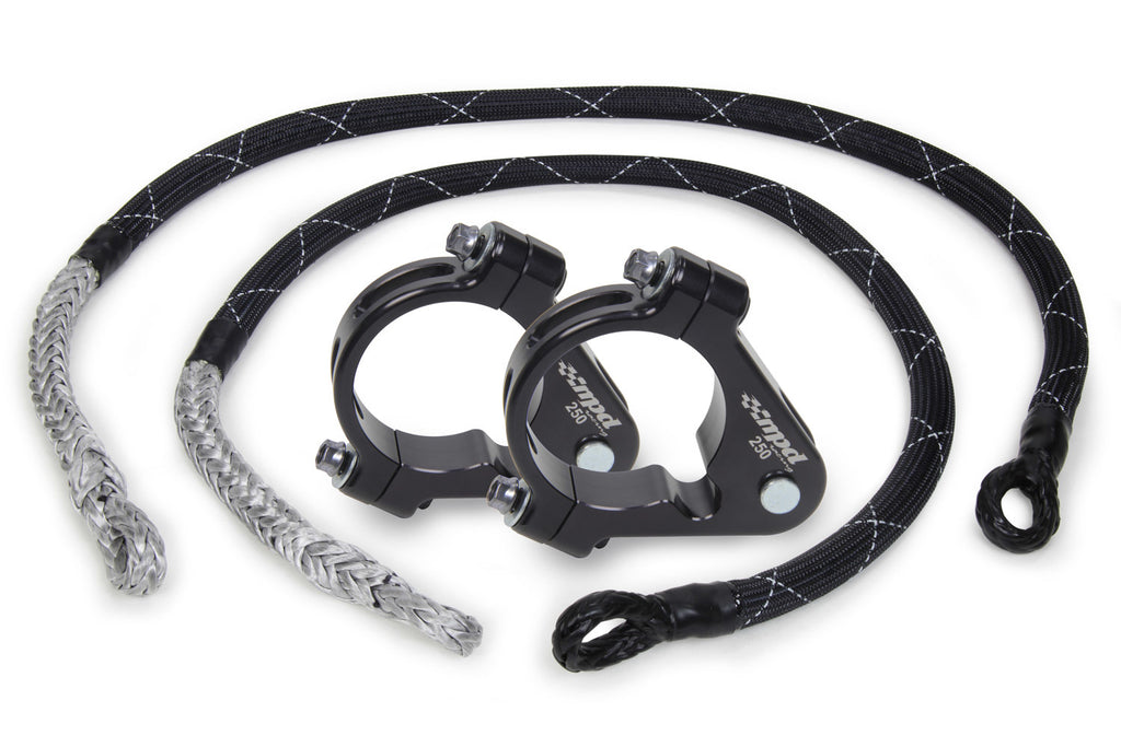 MPD RACING 10500 - Axle Tether Pair With 2.5in Clamps image