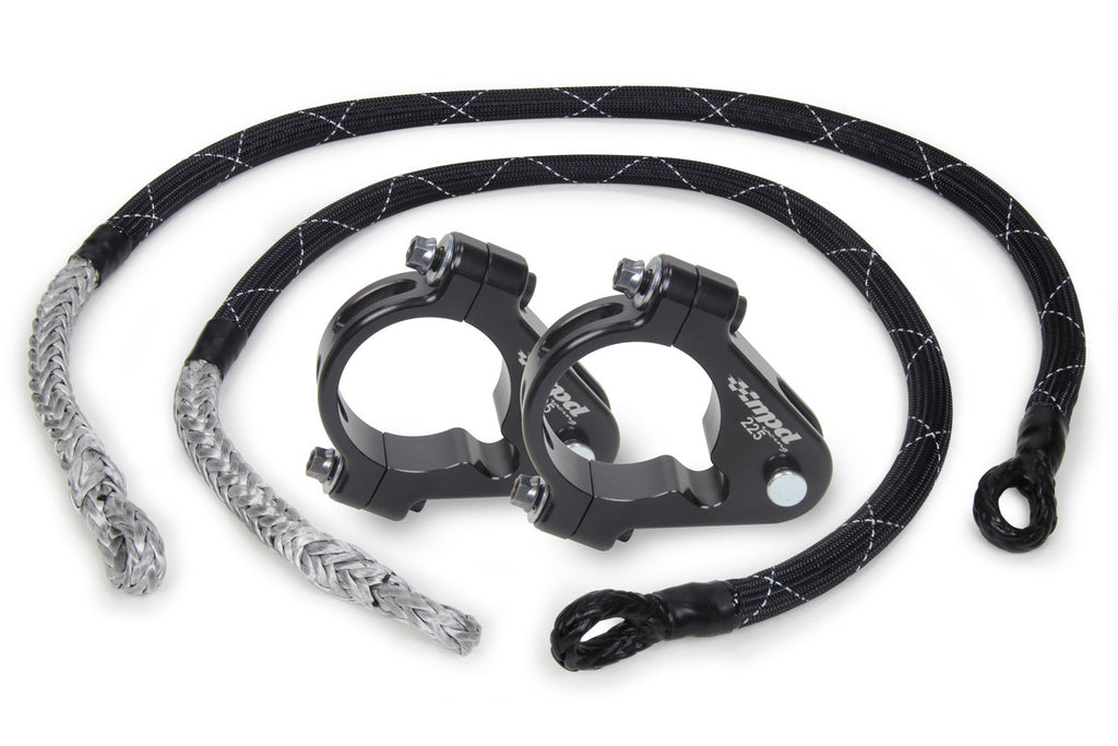 MPD RACING 10502 - Axle Tether Pair With 2.25in Clamps image