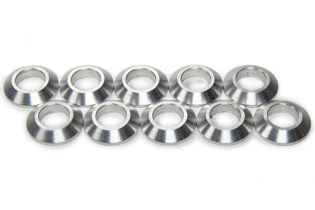 MPD RACING 41005 - 1in Cone Spacer 10 pack Aluminum - Plain image