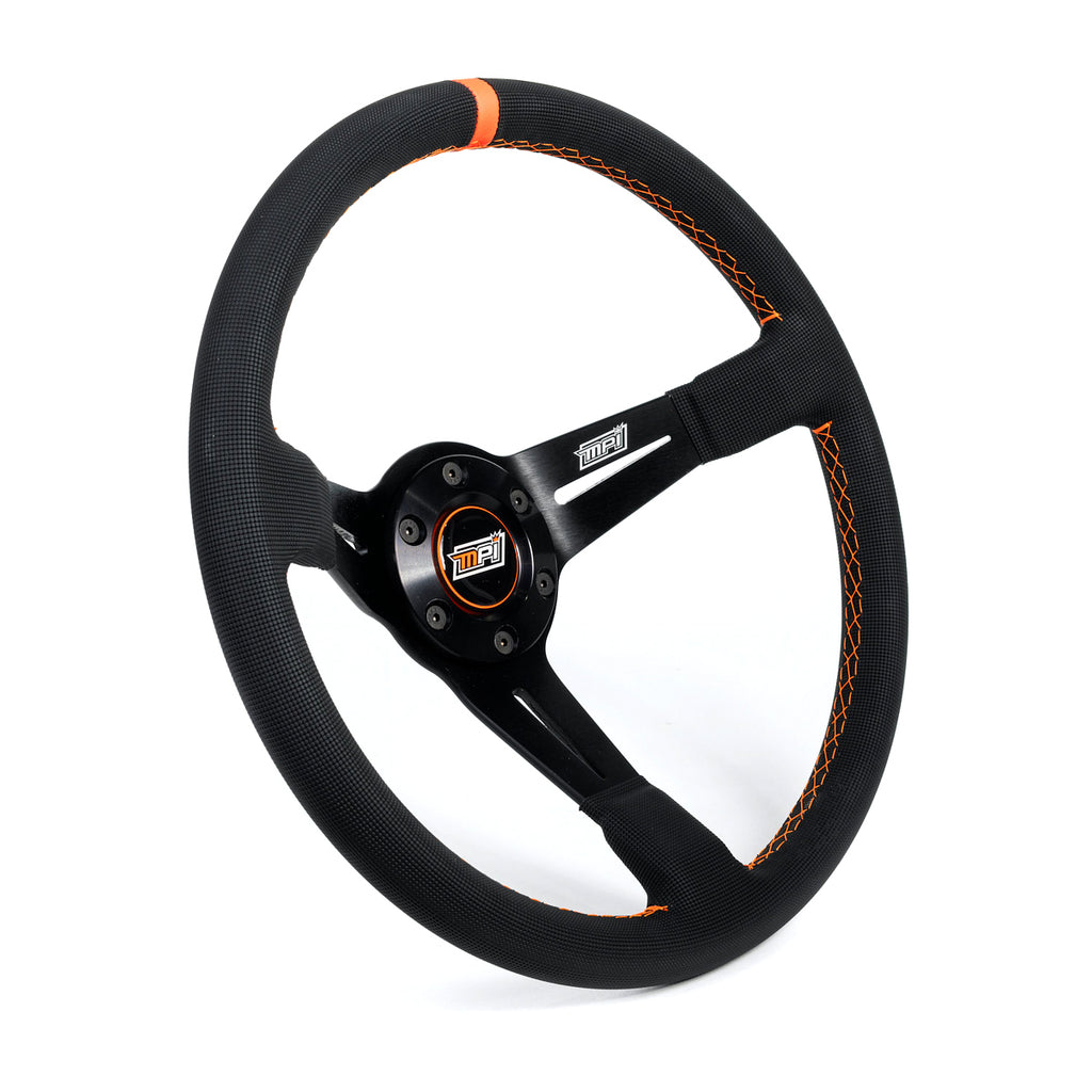 MPI USA MPI-DO-H60-PX - Steering Wheel Drift Car 14in Suede image