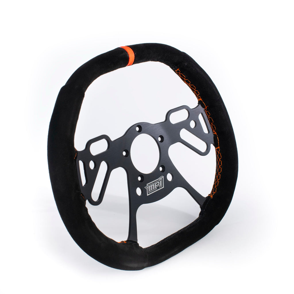 MPI USA MPI-DRG2-13-SQD - Steering Wheel Drag Race 13in Square Frame Black image