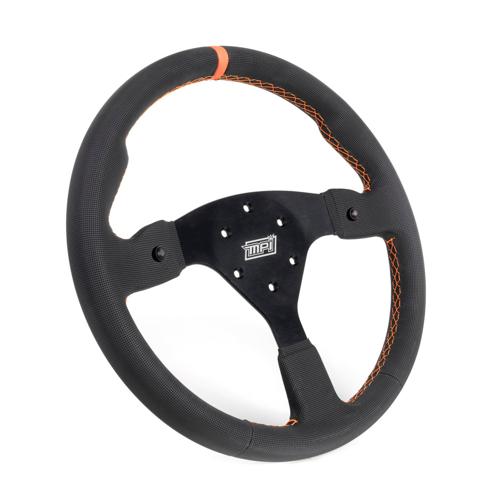 MPI USA MPI-F-14-2B-PX - Off Road Steering Wheel 14in Flat Suede image