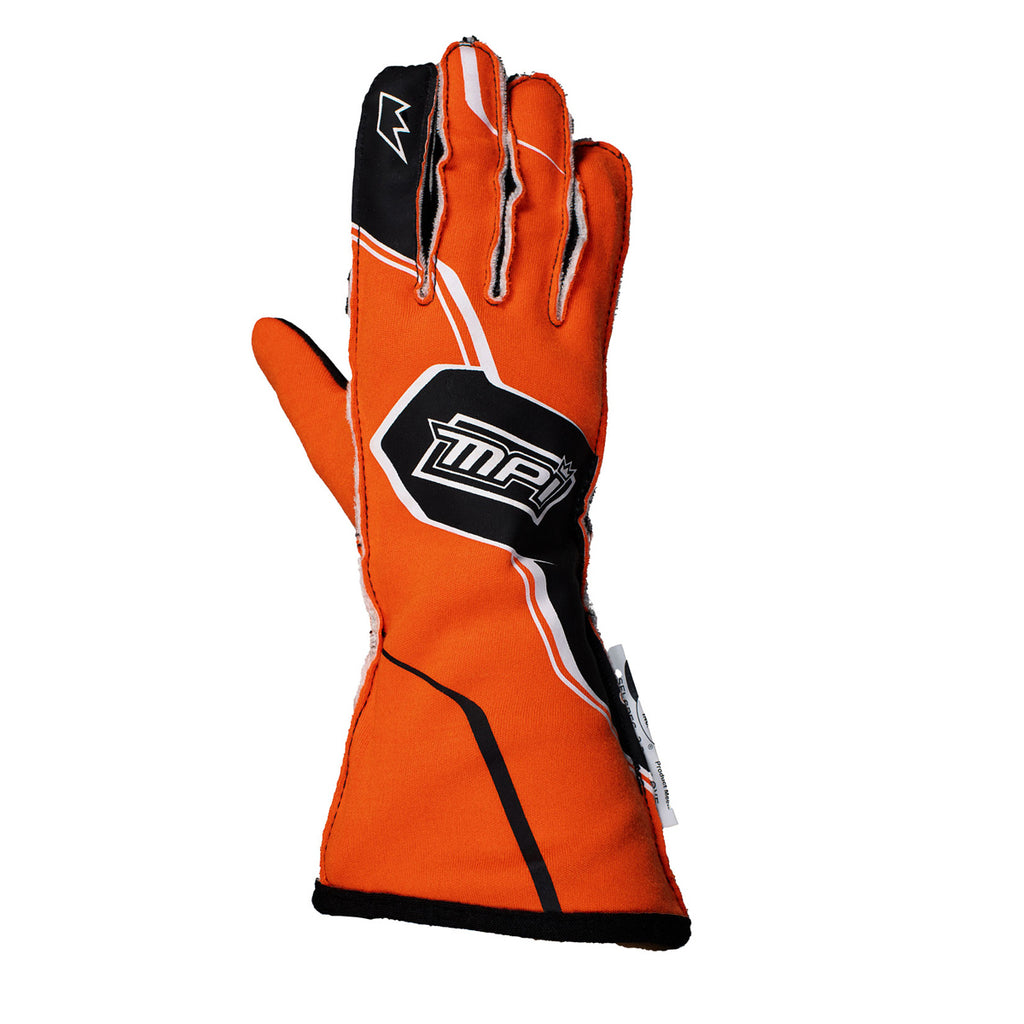 MPI USA MPI-GL-O-S - MPI Racing Gloves SFI 3.3/5 Orange Small image