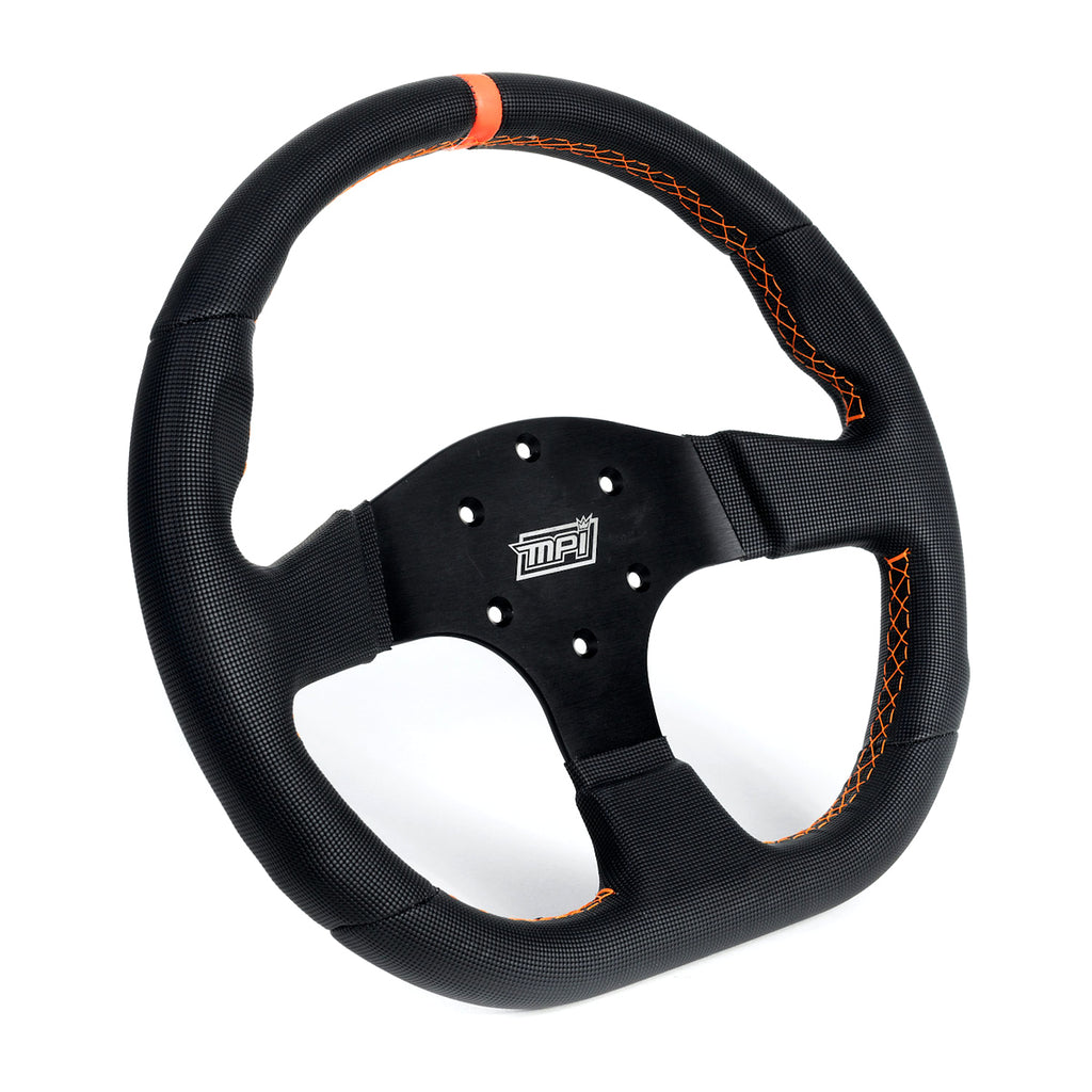 MPI USA MPI-GT2-13-PX - Touring Steering Wheel 13in Weatherproof D Shap image