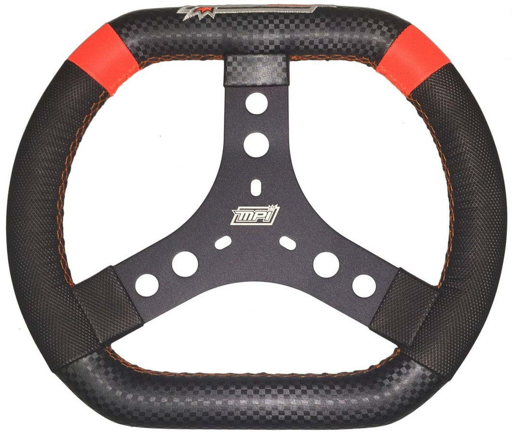MPI USA MPI-KP-12-A - 11.75 in 3-Bolt Aluminum Oval Wheel High Grip image