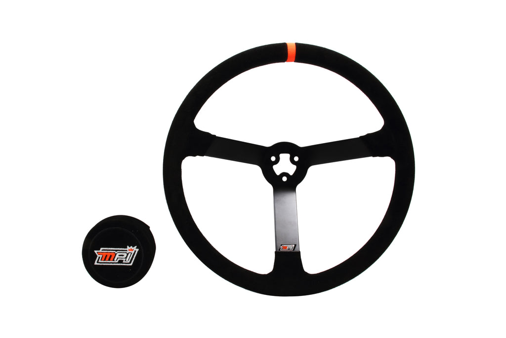 MPI USA MPI-LM-15 - 15in 3-Bolt Std Steel Wheel Suede Grip image