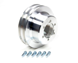 MARCH PERFORMANCE 10049 - 2 Groove Crank Pulley 6-1/2in image