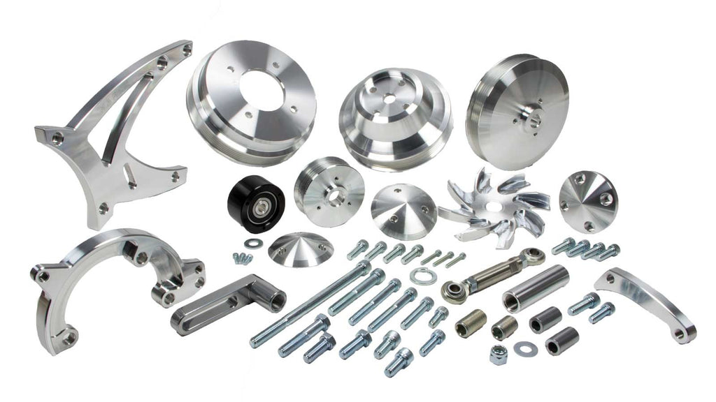 MARCH PERFORMANCE 13105 - Pontiac V8 Serpentine Conv Kit image