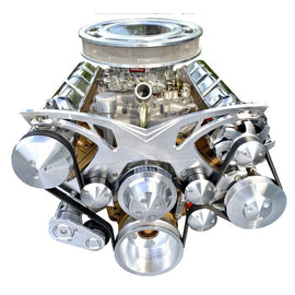 MARCH PERFORMANCE 16030-07 - OLDS 350-455 Style Track Pulley System image