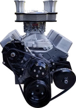 Load image into Gallery viewer, MARCH PERFORMANCE 21695-08 - SBC Sport Track Pulley System LWP Black image