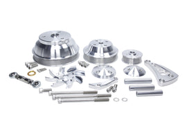 MARCH PERFORMANCE 22043 - GM SB LWP ALT MID Mount Hi Flow Pulley Kit image